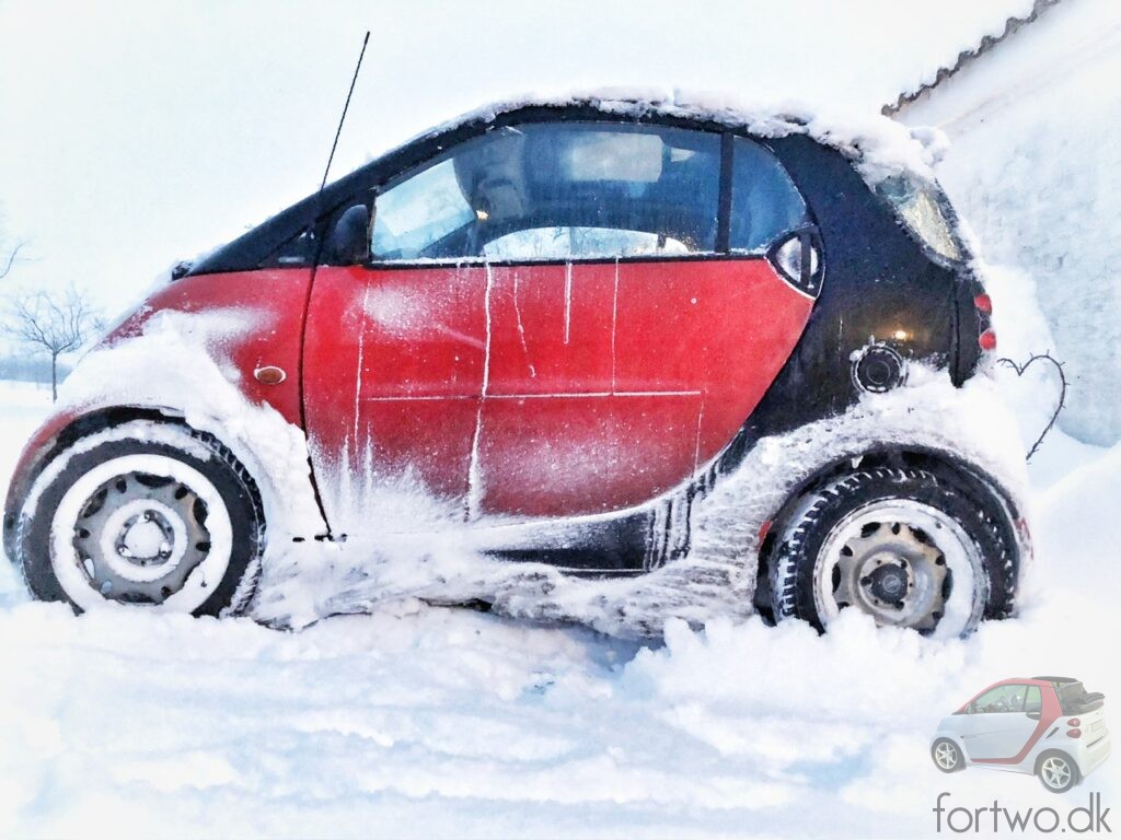 Smart Fortwo 450 cdi in winters grip