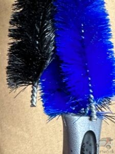 Biltema Wheel Rim Brush - The one I had disintegrated during it's third carwash.