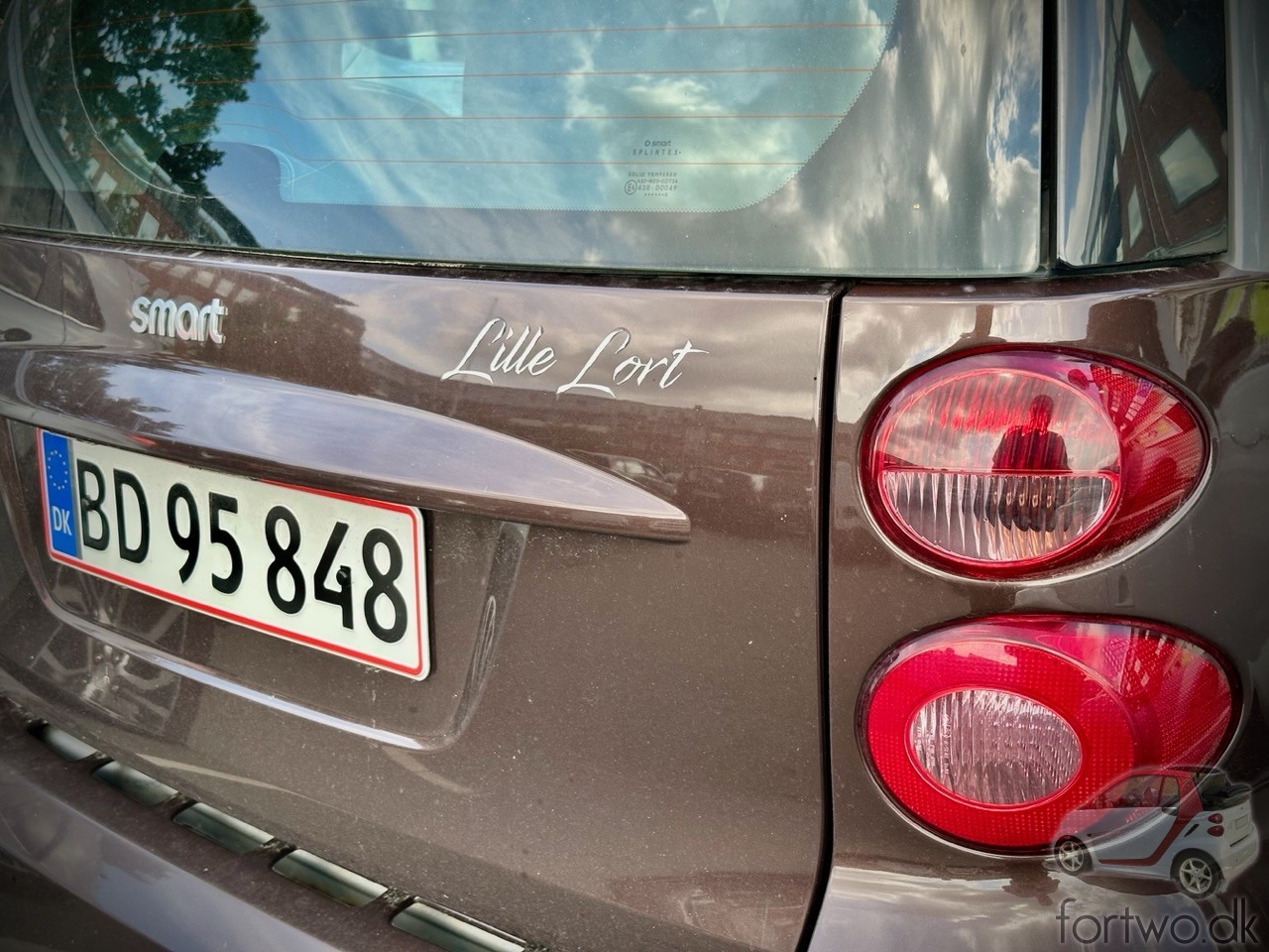 BD 95848 "Little Turd" - Metallic brown Smart Fortwo Coupe 451