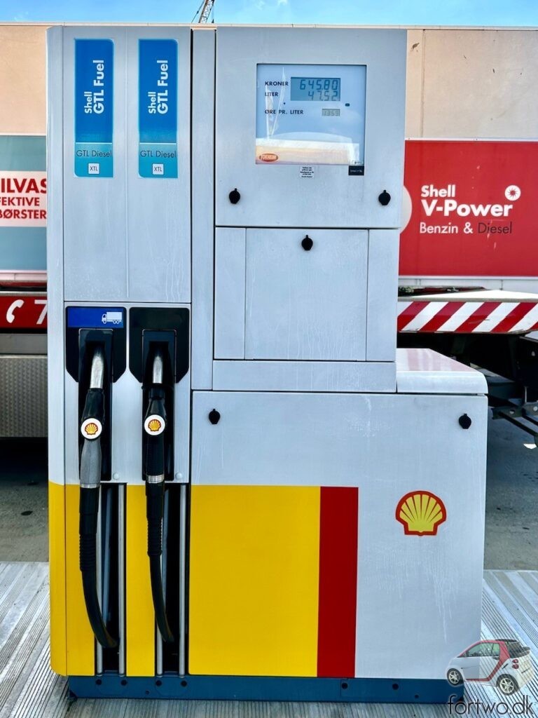 Shell GTL Fuel pump